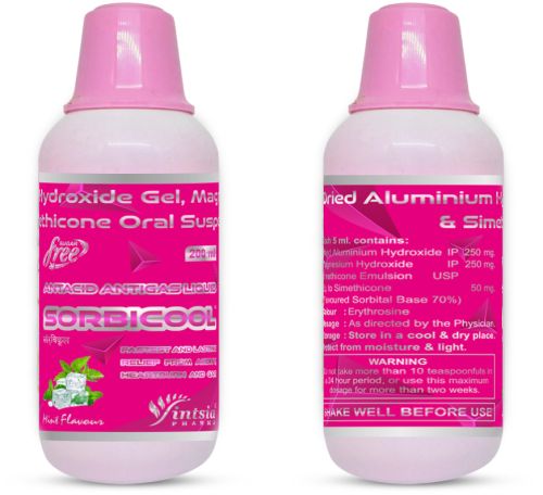 Sorbicool Suspension, Color : Pink, Form : Liquid