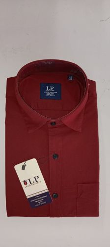 Cotton Plain Branded Shirts, Brand Name : Calvin Klein