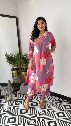 Printed Cotton Designer Kurtis Party Wear, Casual Wear