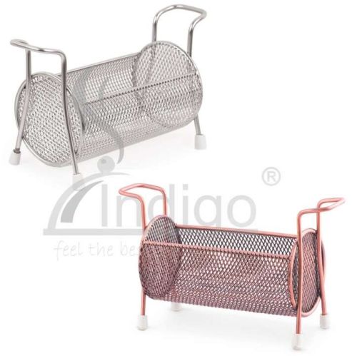 Cylindrical SS Mini Serving Basket