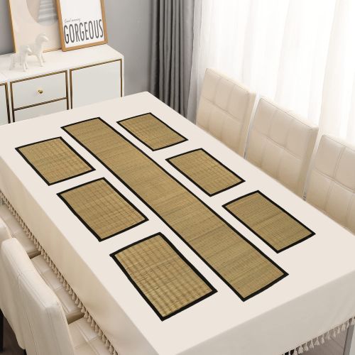 Handcrafted Korai Table Mat Set, Color : Natural