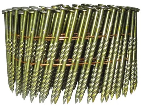 Paint Coated Stainless Steel Coil Nails, Length : 12.7 Mm To 152.4 Mm