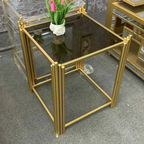 Metal Modern Square / Round Side Table for Home
