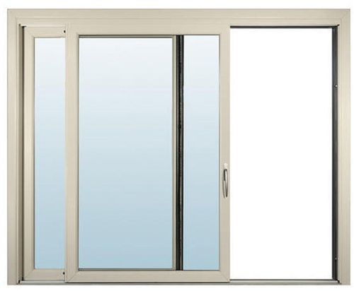 Aluminum Glass Sliding Window 5x3 Feet