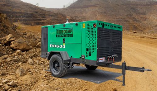 Semi Automatic Fully Automatic Portable Screw Air Compressors DB600