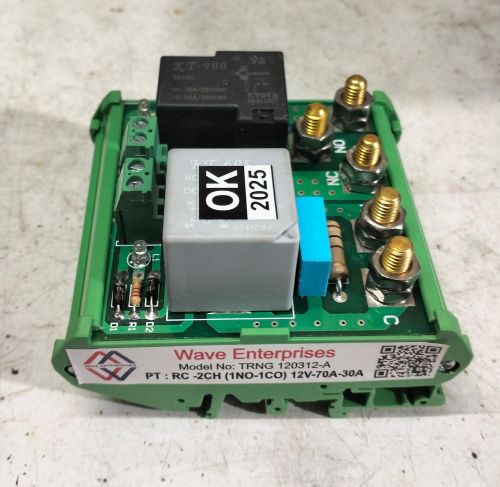 Wave Enterprises DC Polished Plastic Relay Cards No Nc 12V