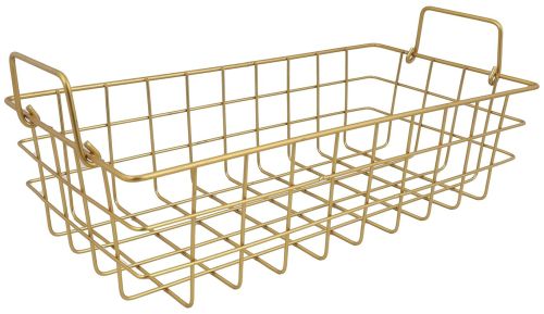 Iron Wire Fruit Basket, Shape : Rectangular for Home