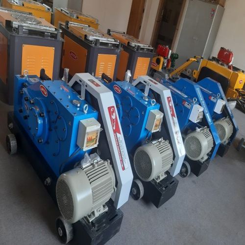 Polished Automatic Bar Cutting Machine, Power Source : Electric