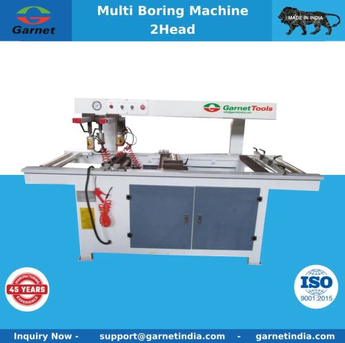2Head Multi Boring Machine, Overall Size : 2600*2500*1620mm
