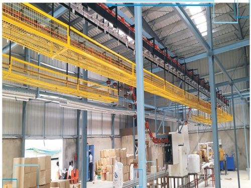 Automatic Electric Overhead Fan Testing Conveyor, Voltage : 220V