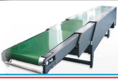 Electric Polished Telescopic Belt Conveyor, Shape : Rectangular