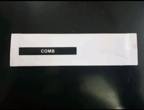 PVC Pocket Combs for Personal Use