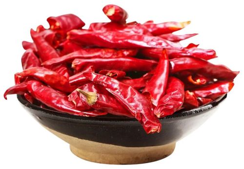 Organic Dry Red Chilli, Packaging Size : 500g, 1Kg Food Grade
