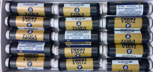 Vardhman AE Premium Tora Gold Black Polyester Threads