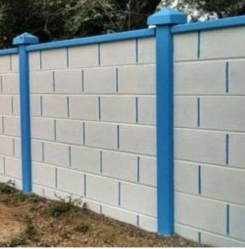 Plain Panel Build RCC Readymade Compound Wall
