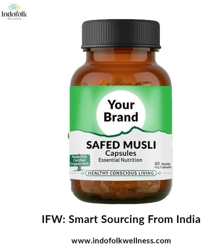 Safed Musli, Packaging Size : Variable Sizes, Purity : 100%