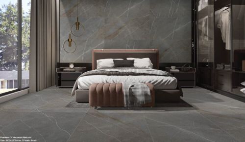Porcelain Vermont Natural Matt Vitrified Tiles 600x1200 Mm