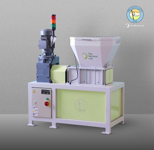 Automatic Electric plastic Shrreder Pro Machine, Color : Blue