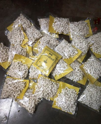 Round Cotton Wick, Color : Natural-white