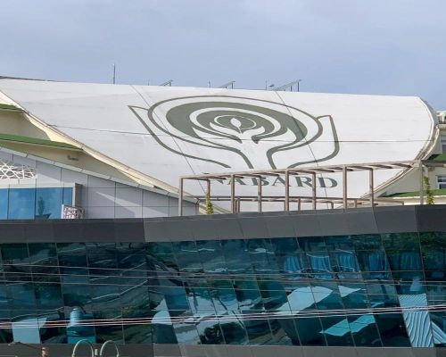 Stainless Steel Spider Glazing, Color : Silver, Transparent