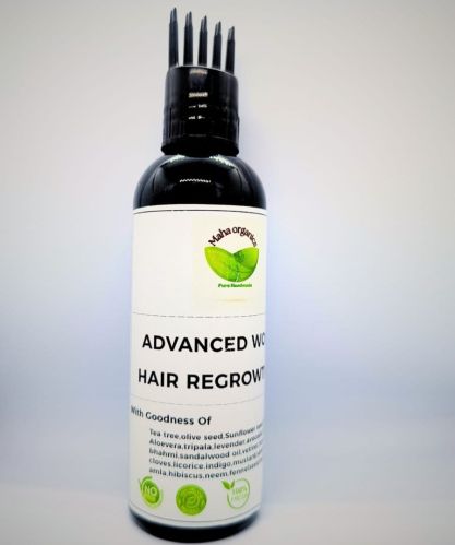 Maha Organics Hair Regrowth Oil, Packaging Type : Plastic Bottle