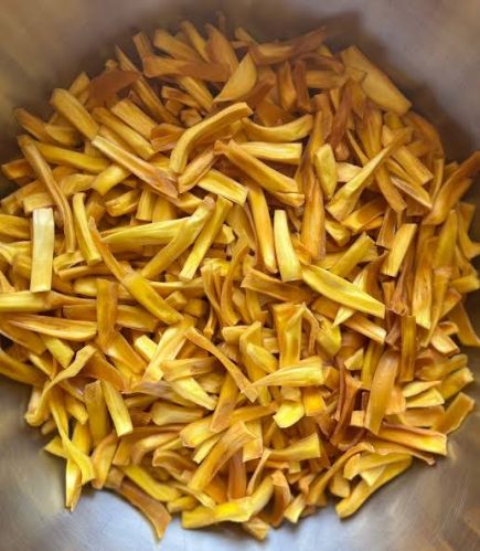 Jackfruit Chips, Color : Yellow, Packaging Size : 1kg for Snacks