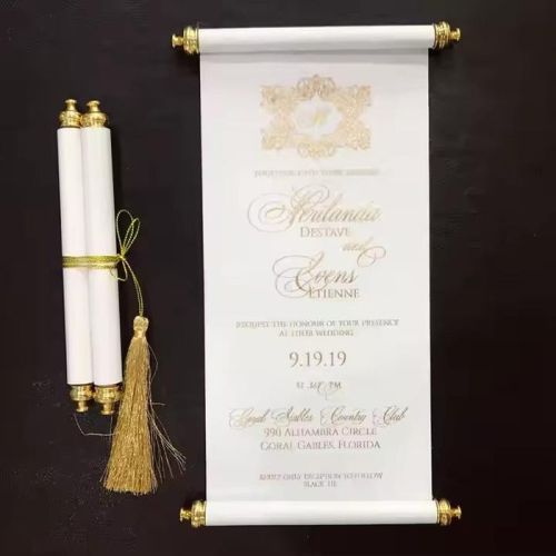 Paper Wedding Cards, Shape : Rectangle