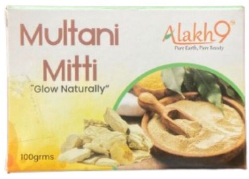 Alakh9 Multani Mitti Soap Noodles Soap, Color : Brown, Form : Solid