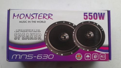 Plastic MNS 630 Monster Car Speaker