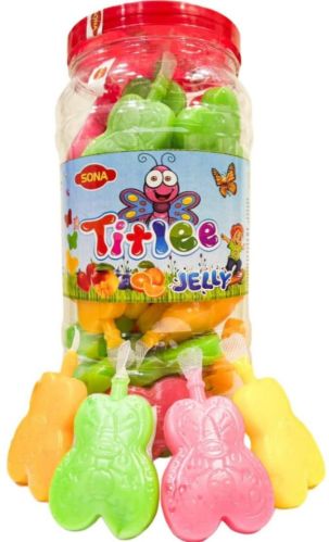 Sona Multicolor Titlee Shape Fruit Jelly
