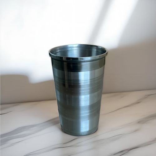 Polished Raj Stainless Steel Bidding Glass, Color : Silver