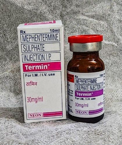 Termin Neon Mephentermine Sulphate Injection, Packaging Size : 10ml