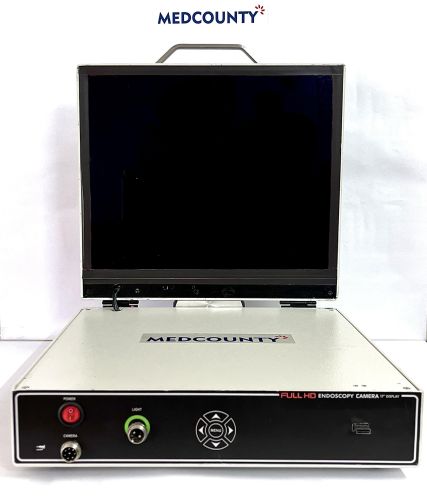 Iron Medcounty Veterinary Endoscopy Machine, Power Source : Electric