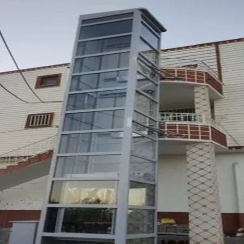 Stainless Steel Traction Elevator, Color : Silver