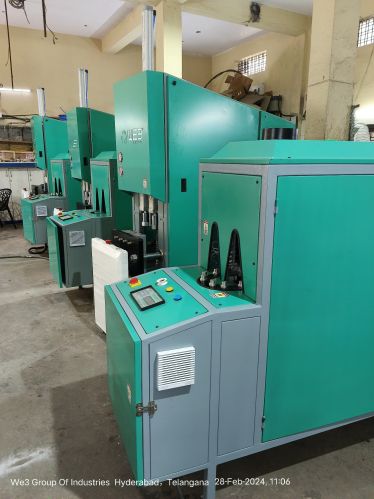 We3 Group Hydro Pneumatic PET Blowing Machine, Color : Green
