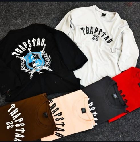 Cotton Mens Full Sleeves Printed T Shirt, Size : XL Casual Wear