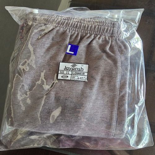 Plain Mens Lycra Lowers, Color : Grey Casual Wear