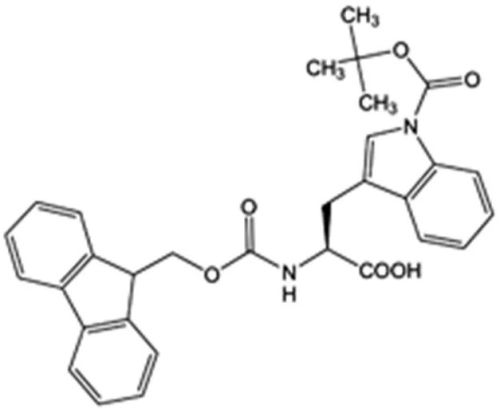 Fmoc-L-Trp(Boc)-OH , CAS No 143824-78-6
