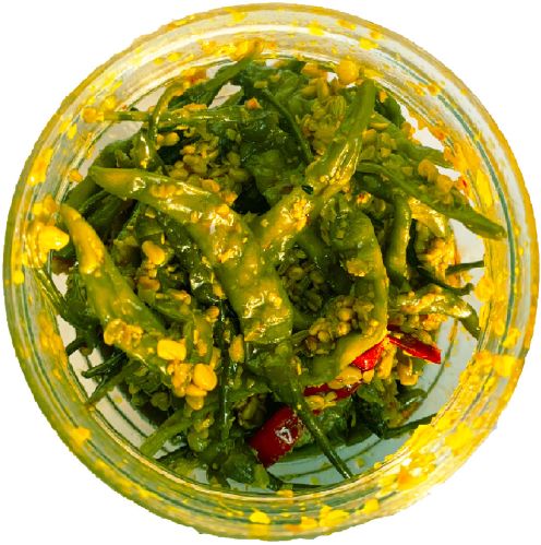 Green Chilli Pickle, Taste : Tangy, Spicy