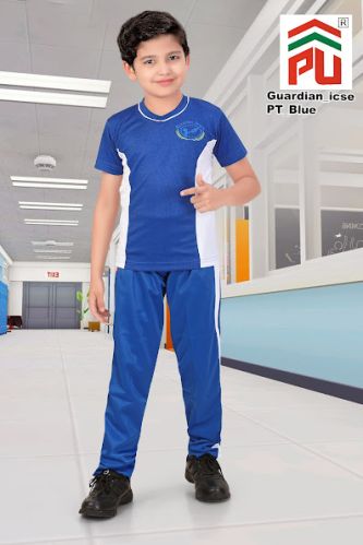 Cotton Boys Guardian Icse Blue School Uniform