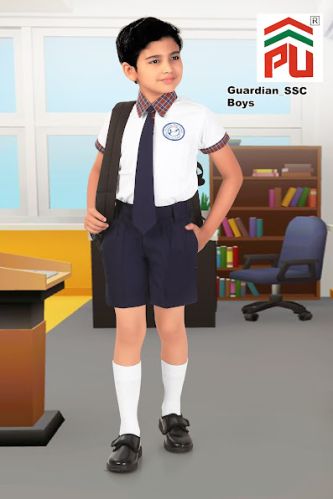 Polyester-Cotton Boys Guardian Ssc School Uniform