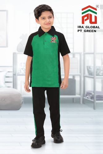 Cotton Boys Ira Global Green School Uniform