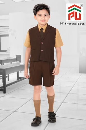 Polyester-Cotton Boys ST. Theresa School Uniform