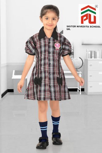 Cotton Girls Sister Nivedita Senior School Uniform