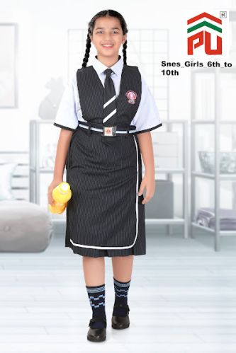Girls Snes 6 to 10 Class School Uniform