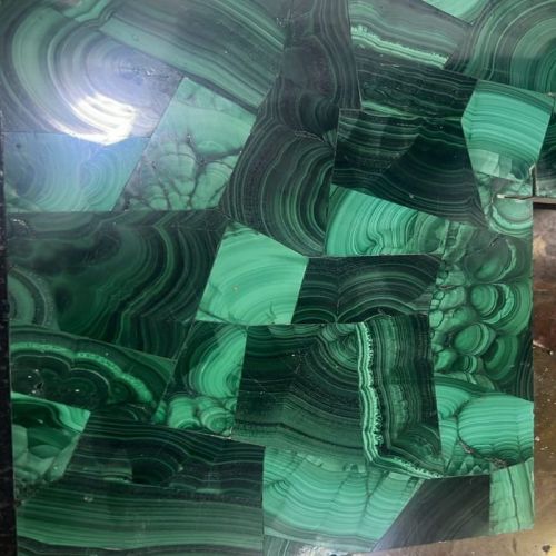 Melashit Gemstone Slab, Color : Green Standard For Construction
