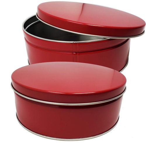 Plain Cookie Tin Container Standard