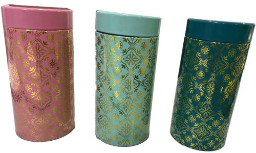 Printed Tin Container, Shape : Round for Packaging