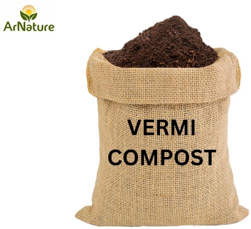 Organic Vermicompost Fertilizer for Soil Amendment Top Dressing