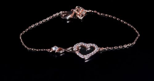 DG 0035 Ladies Rose Gold Bracelet, Brand Name : DHRUV GEMS